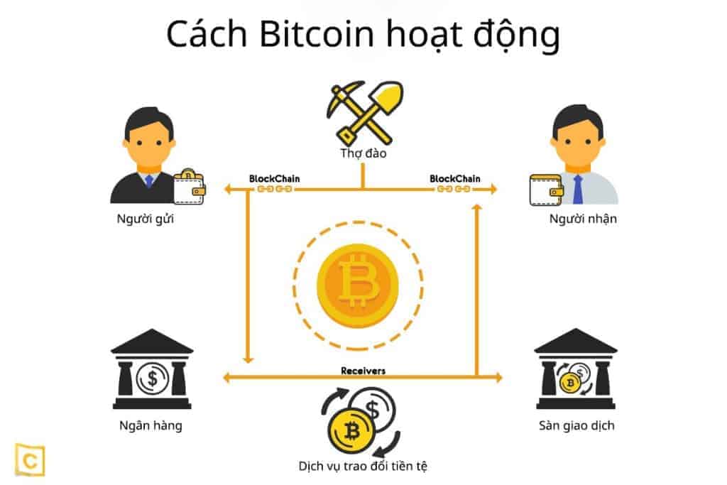 Cách bitcoin hoạt động