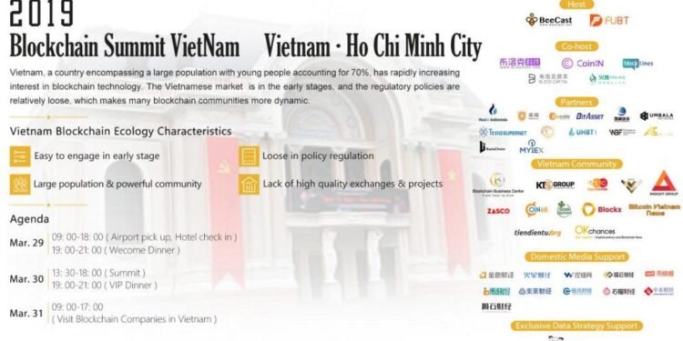 Tin tức coin – Sự Kiện Vietnam Blockchain Summit 2019 Sắp Diễn Ra Tại Hồ Chí Minh