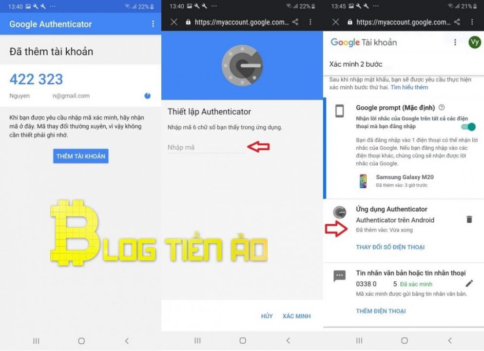 Cách sử dụng Google Authenticator