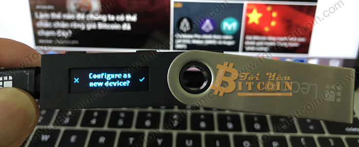 Cách cài đặt ví Ledger Nano S. Ảnh 3