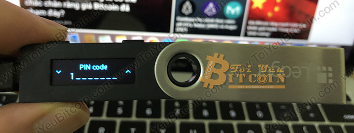 Cách cài đặt ví Ledger Nano S. Ảnh 5