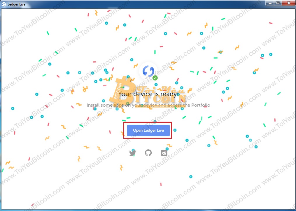Cài đặt Ledger Live trên máy tính. Ảnh 15