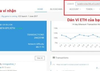 Kiến thức – Hướng dẫn sử dụng tool Etherscan.io để check số dư giao dịch Ethereum