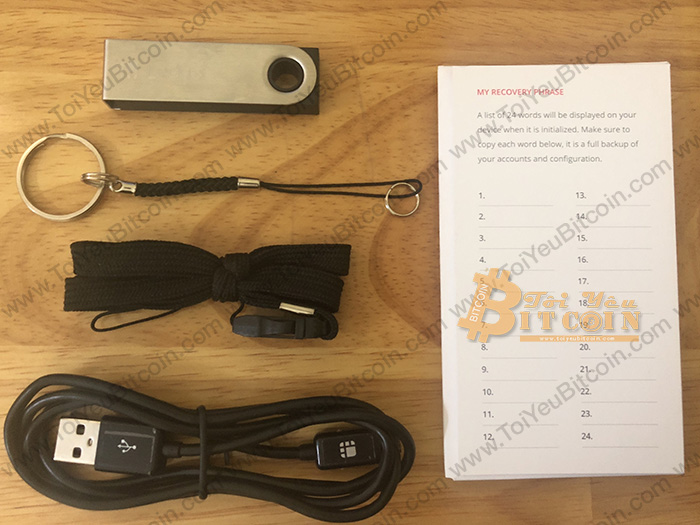 Đập hộp ví Ledger Nano S. Ảnh 2