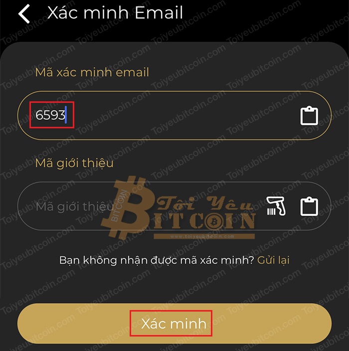 Cài đặt app Coin98 trên điện thoại. Ảnh 6