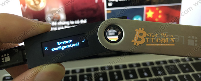 Cách khôi phục ví Ledger Nano S. Ảnh 2