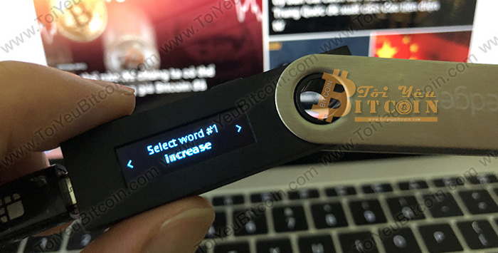 Cách khôi phục ví Ledger Nano S. Ảnh 14