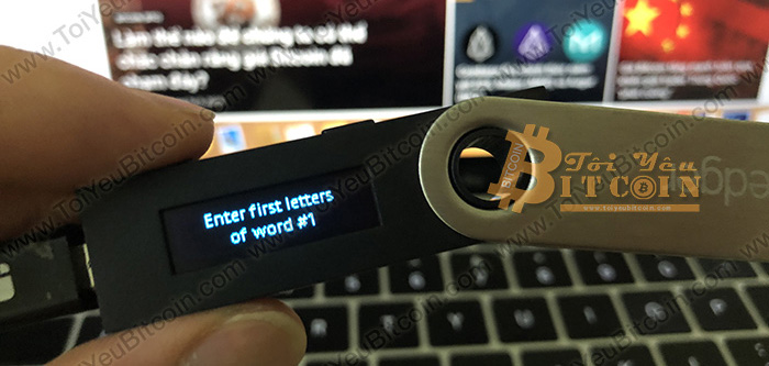 Cách khôi phục ví Ledger Nano S. Ảnh 10