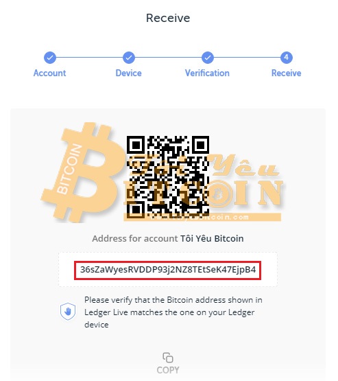 Cách nạp tiền vào ví Ledger. Ảnh 5