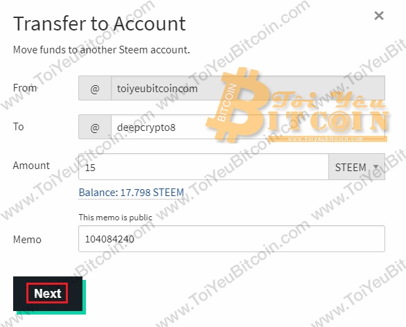 Rút tiền Steem từ ví Steemit. Ảnh 5