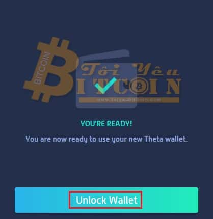 Tạo ví Theta coin trên web. Ảnh 5