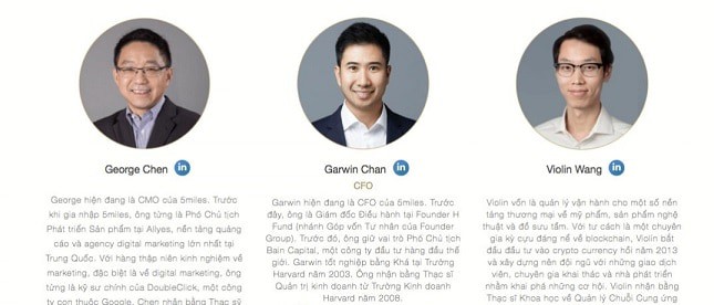 Thành viên sáng lập và phát triển cho dự án cybermiles