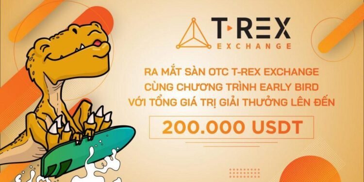 Tin tức coin – T-Rex OTC là gì? Airdrop 200.000 USDT cho người dùng mới