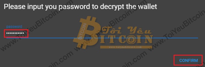 Đăng nhập vào ví Qtum. Ảnh 2