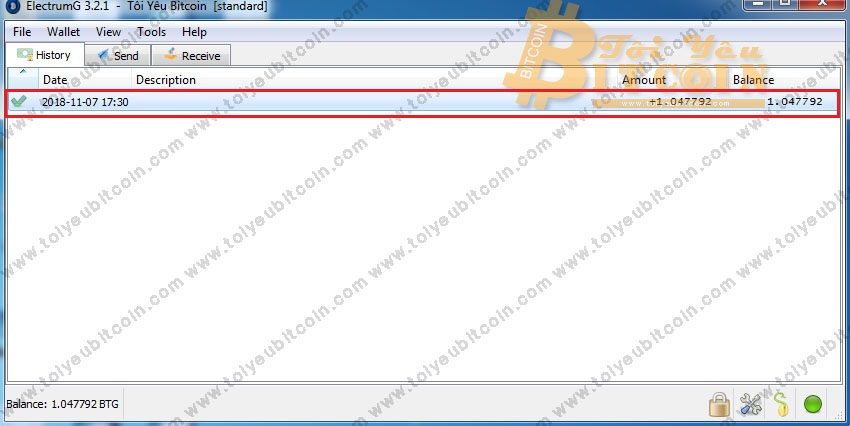 Nạp tiền vào ví ElectrumG. Ảnh 3