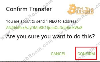 Rút tiền từ ví NEO Tracker. Ảnh 4