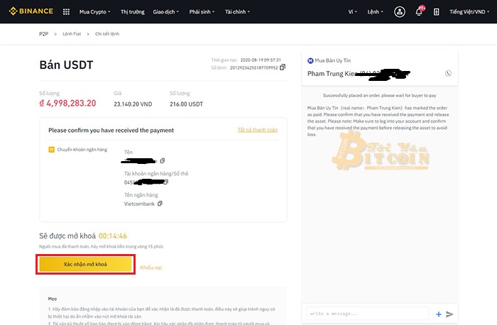 Cách sử dụng Binance P2P trên máy tính. Ảnh 16