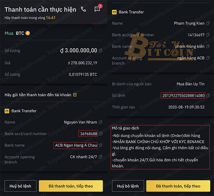Cách mua tiền điện tử bằng VND trên Binance P2P. Ảnh 3