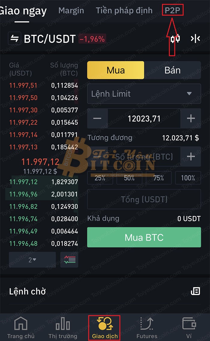Kiểm tra xác minh Binance P2P. Ảnh 1