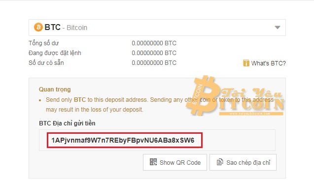 Nạp tiền vào sàn Binance. Ảnh 3