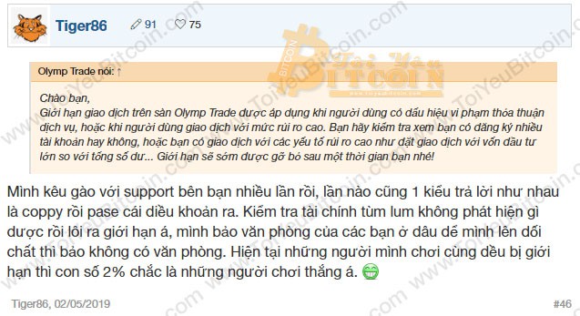 Olymp Trade lừa đảo. Ảnh 4