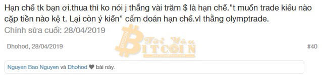 Olymp Trade lừa đảo. Ảnh 2