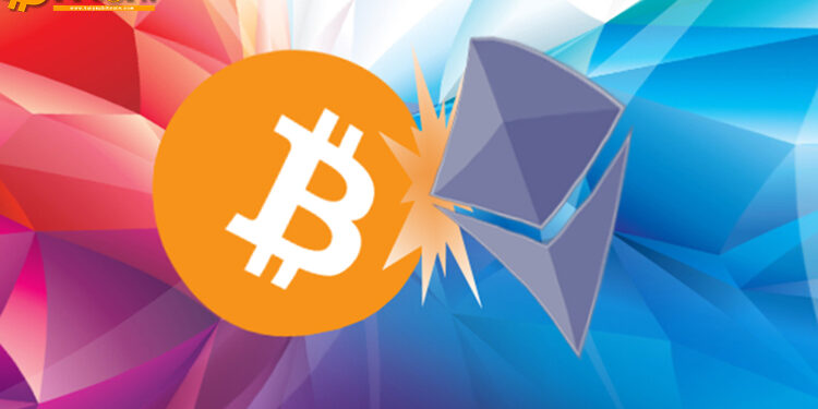 Đào coin – Biên độ biến động giá giữa Bitcoin và Ethereum chạm mức thấp nhất 4 tháng