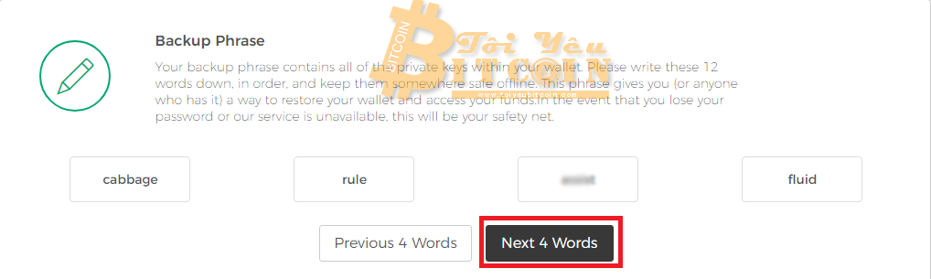Sao lưu ví Blockchain. Ảnh 4
