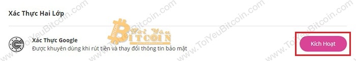 Bật bảo mật 2FA cho Bcnex. Ảnh 2