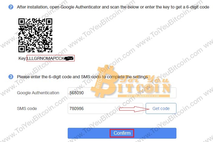 Bật bảo mật 2FA trên CoinAll. Ảnh 2