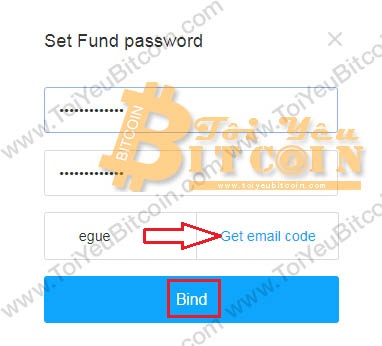 Thiết lập Fund password trên sàn Fatbtc. Ảnh 2