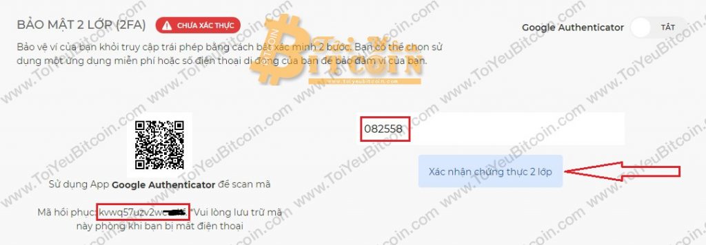 Bật bảo mật 2FA trên Fiahub. Ảnh 2