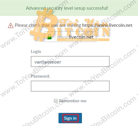 Bật bảo mật 2FA cho tài khoản Livecoin. Ảnh 5