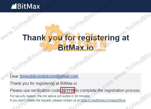 Cách đăng ký tạo tài khoản sàn BitMax. Ảnh 2