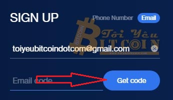 Các đăng ký tạo tài khoản CoinAll. Ảnh 1