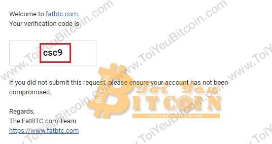 Đăng ký tạo tài khoản Fatbtc. Ảnh 2