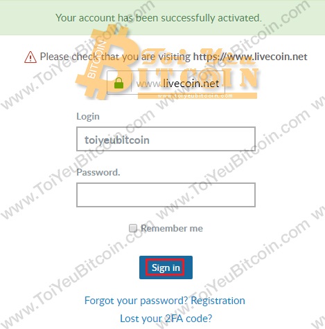 Đăng ký tạo tài khoản sàn Livecoin. Ảnh 5
