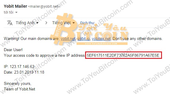 Đăng nhập vào sàn YoBit. Ảnh 3