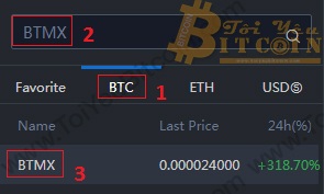 Cách trade coin trên sàn BitMax. Ảnh 2