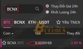 Cách trade coin trên sàn Bcnex. Ảnh 2