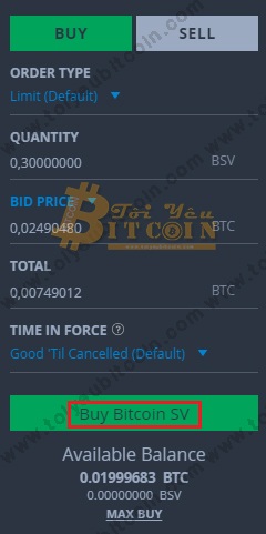 Cách trade coin trên sàn Bittrex. Ảnh 3