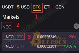 Cách trade coin trên sàn Coinsuper. Ảnh 2