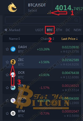 Cách trade coin trên DragonEX. Ảnh 3