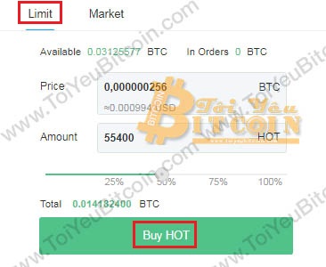 Cách trade coin trên sàn Fatbtc. Ảnh 3