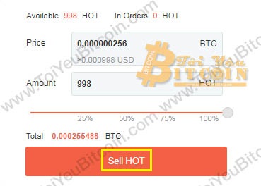 Cách trade coin trên sàn Fatbtc. Ảnh 5