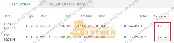 Cách trade coin trên sàn Hotbit. Ảnh 5