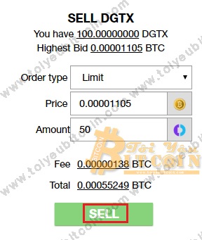 Cách trade coin trên sàn Mercatox. Ảnh 4