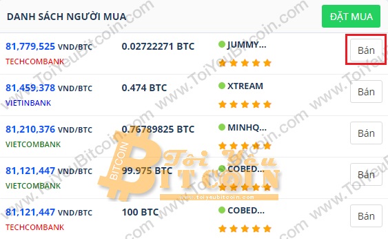 Cách bán coin trên Aliniex. Ảnh 8