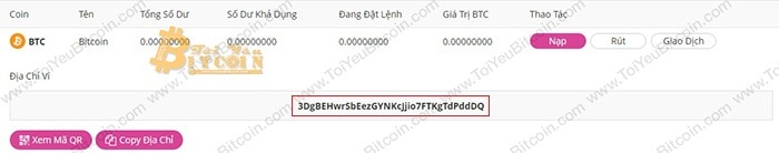 Cách nạp tiền vào sàn Bcnex. Ảnh 2