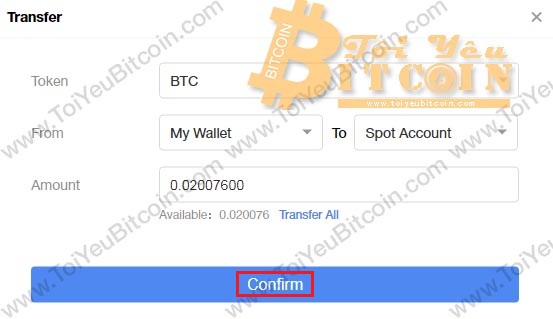 Cách nạp tiền vào sàn CoinAll. Ảnh 4